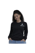 Amp’d Up.Co Black Unisex Crew Neck Sweater