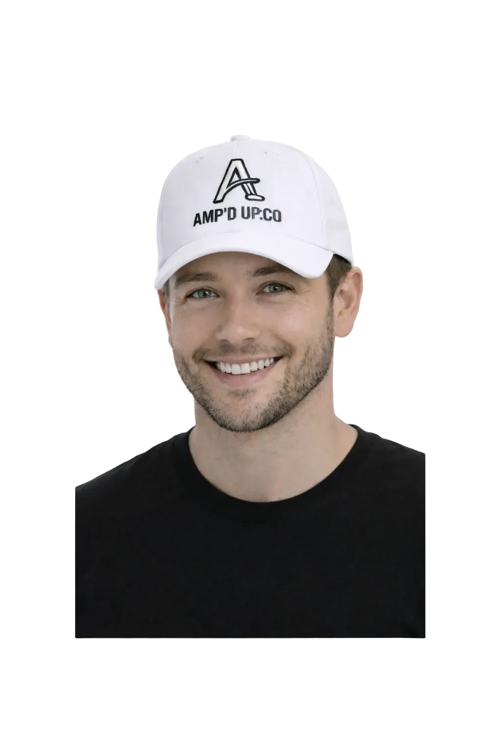 Amp’d Up.Co White Unisex Hat
